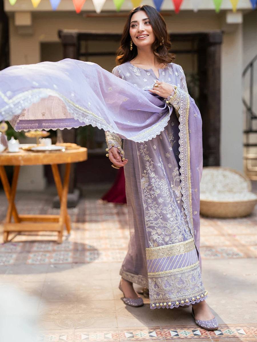 Salitex | Signature Festive Chiffon | NO026 by Maria Faisal - Registered Vendor of : Salitex - type : Ladies Clothes - 100% original wedding dresses