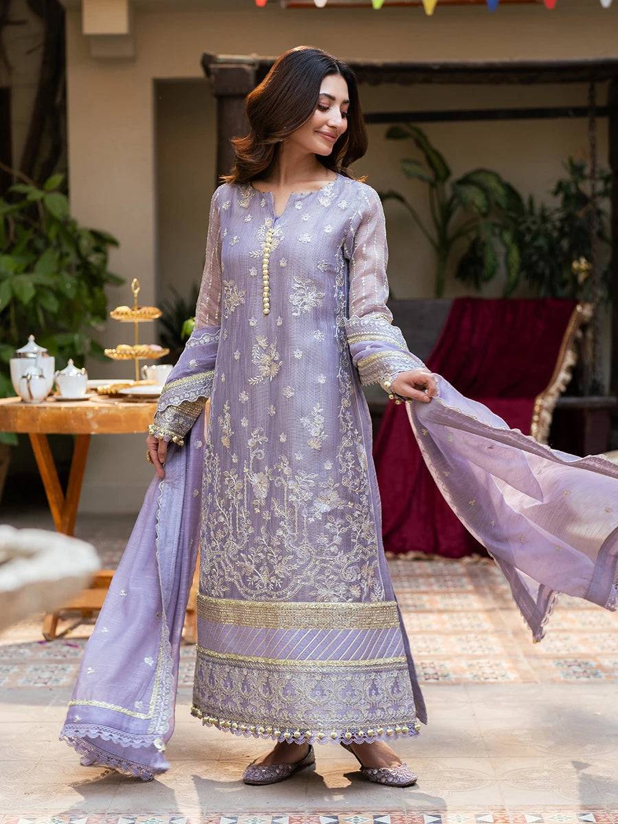 Salitex | Signature Festive Chiffon | NO026 by Maria Faisal - Registered Vendor of : Salitex - type : Ladies Clothes - 100% original wedding dresses