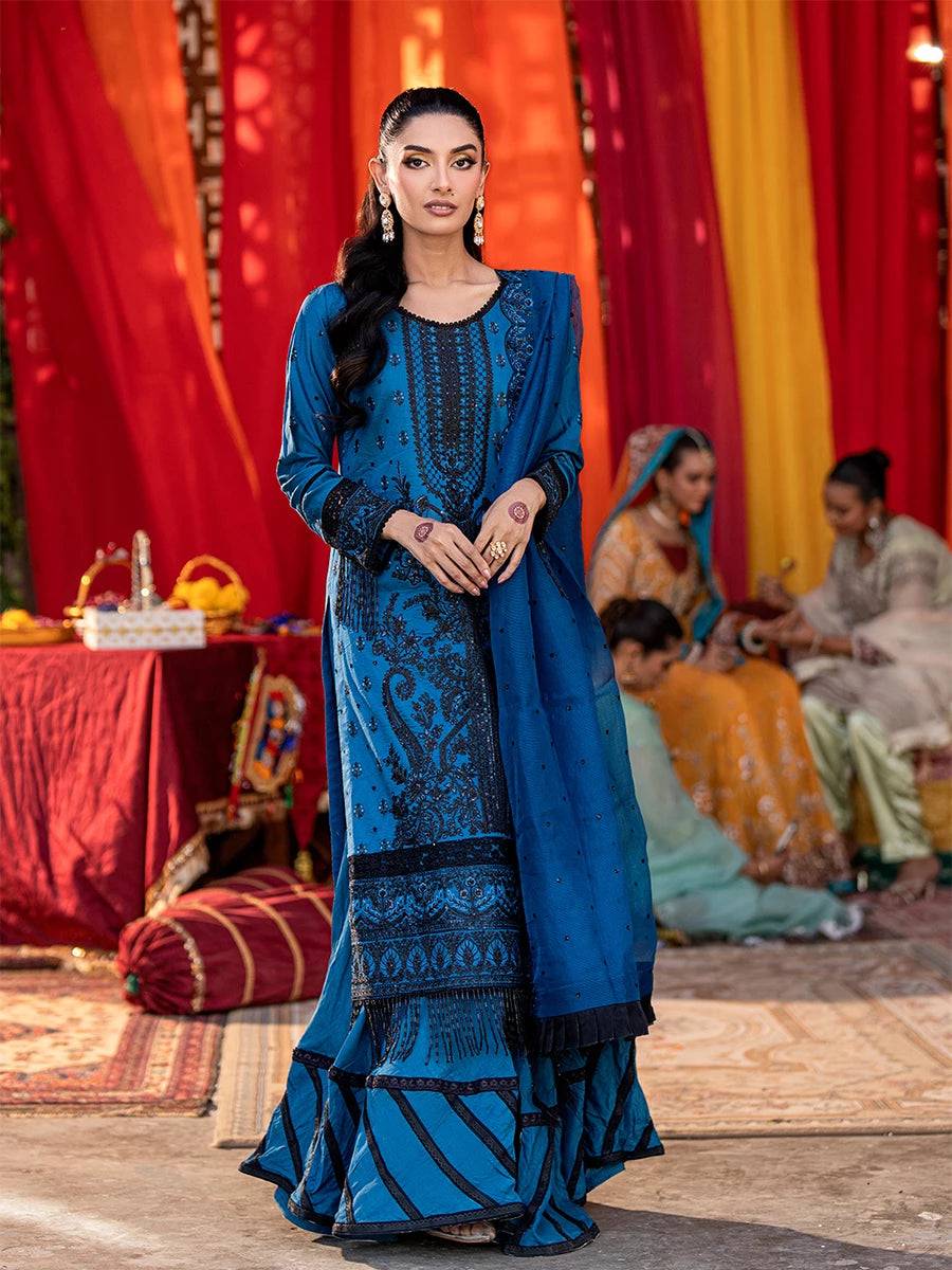 Salitex | Shehnai Festive | No018 by Maria Faisal - Registered Vendor of : Salitex - type : Ladies Clothes - 100% original wedding dresses