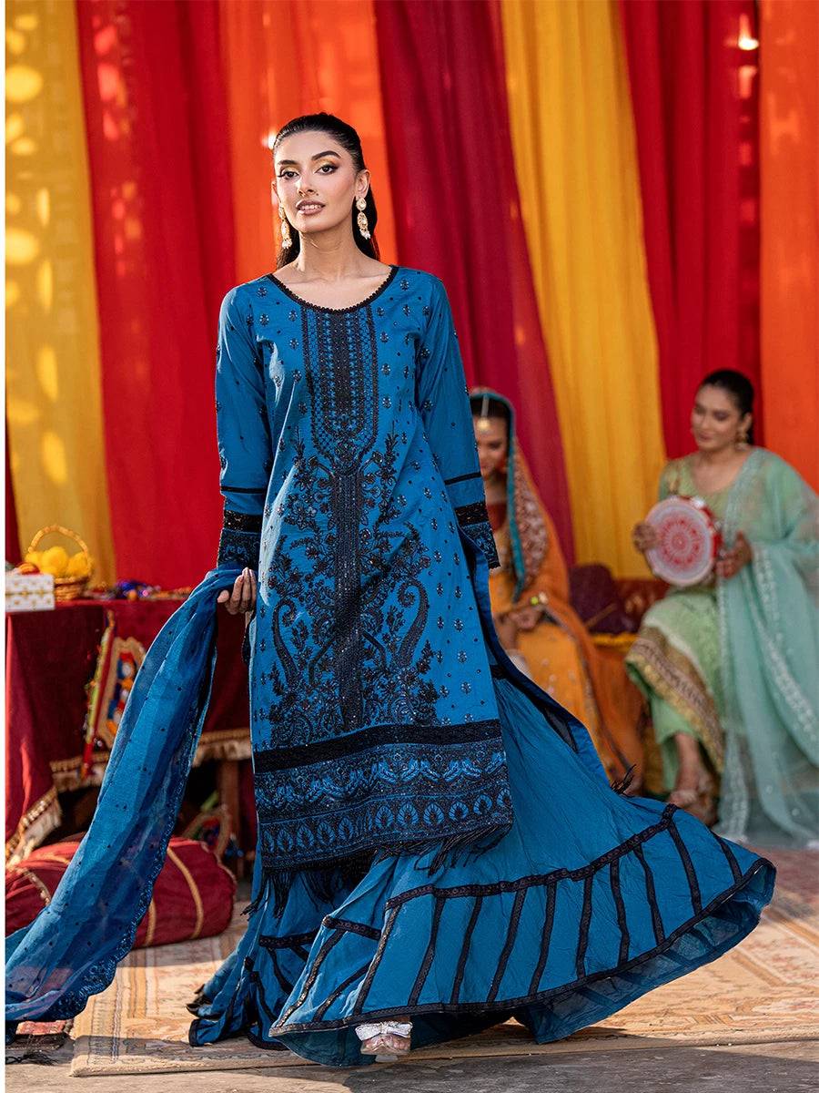 Salitex | Shehnai Festive | No018 by Maria Faisal - Registered Vendor of : Salitex - type : Ladies Clothes - 100% original wedding dresses