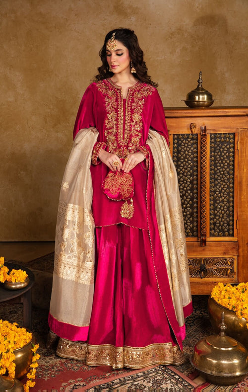 Maya | Raazi Velvet 24 | KASTURI - Ladies Clothes - Maria Faisal