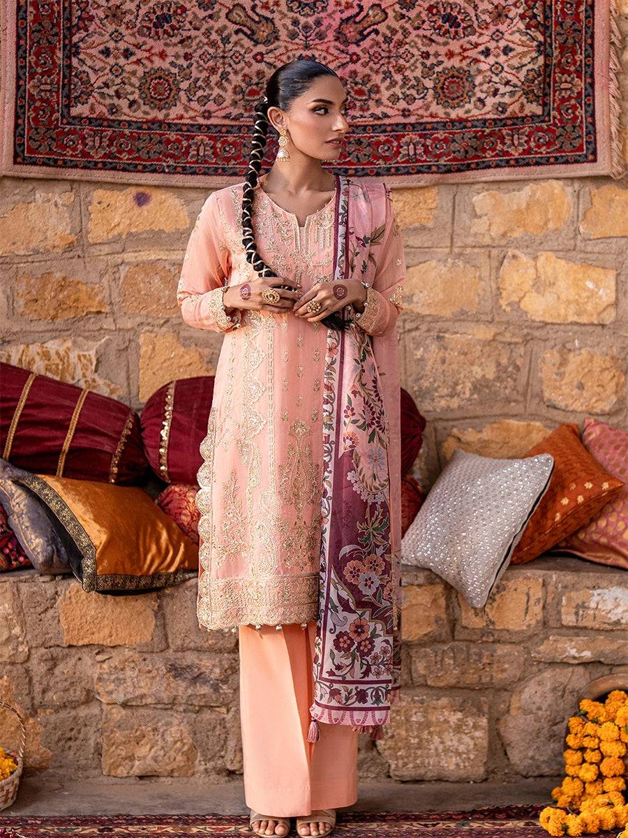 Salitex | Shehnai Festive | No027 by Maria Faisal - Registered Vendor of : Salitex - type : Ladies Clothes - 100% original wedding dresses