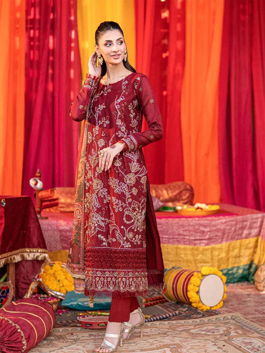 Salitex | Shehnai Festive | No036 by Maria Faisal - Registered Vendor of : Salitex - type : Ladies Clothes - 100% original wedding dresses