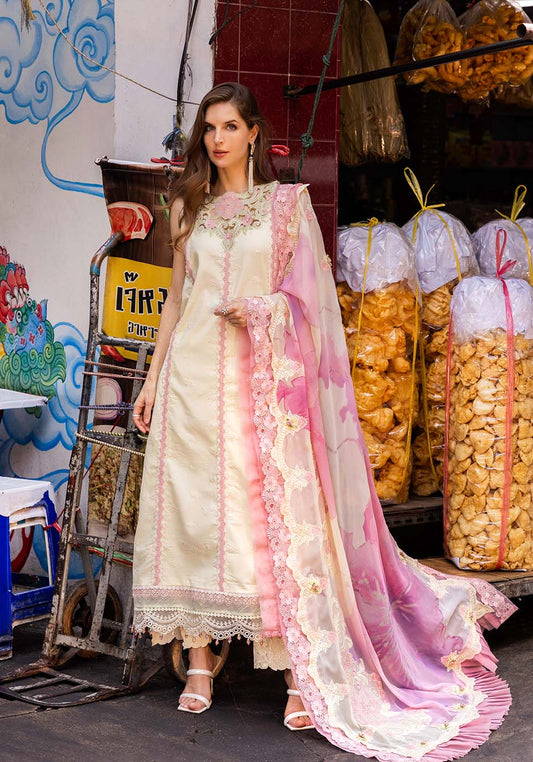 Zarqash | Luxury Lawn 25 | ZQLU 009 LAYLA by Maria Faisal - Registered Vendor of : Zarqash - type : Ladies Clothes - 100% original wedding dresses