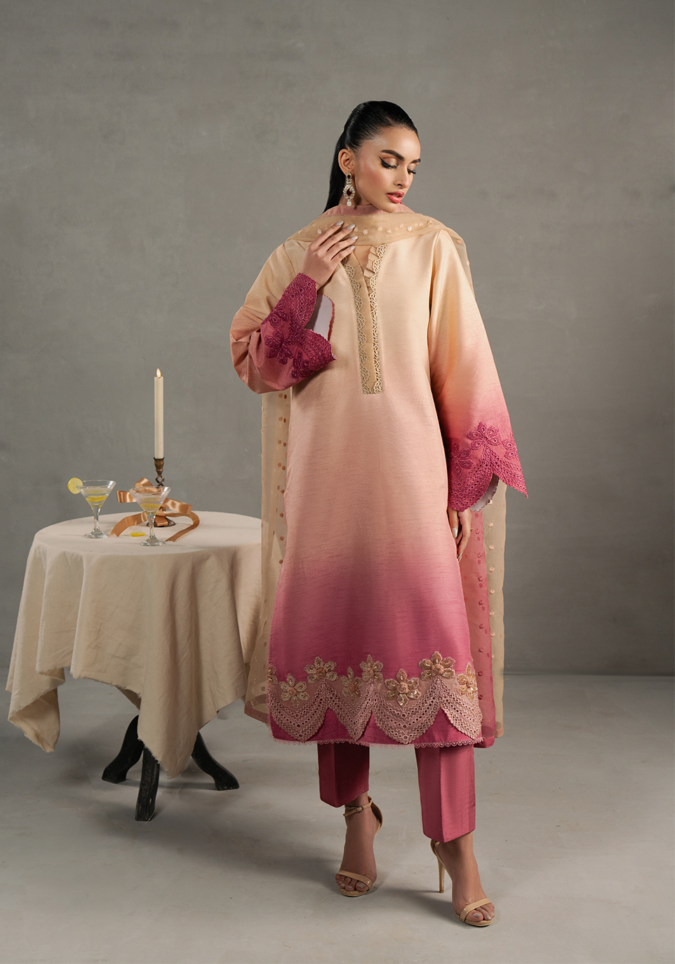 Zarqash | Silk Edit | ZQS 002 Rosèa - Ladies Clothes
