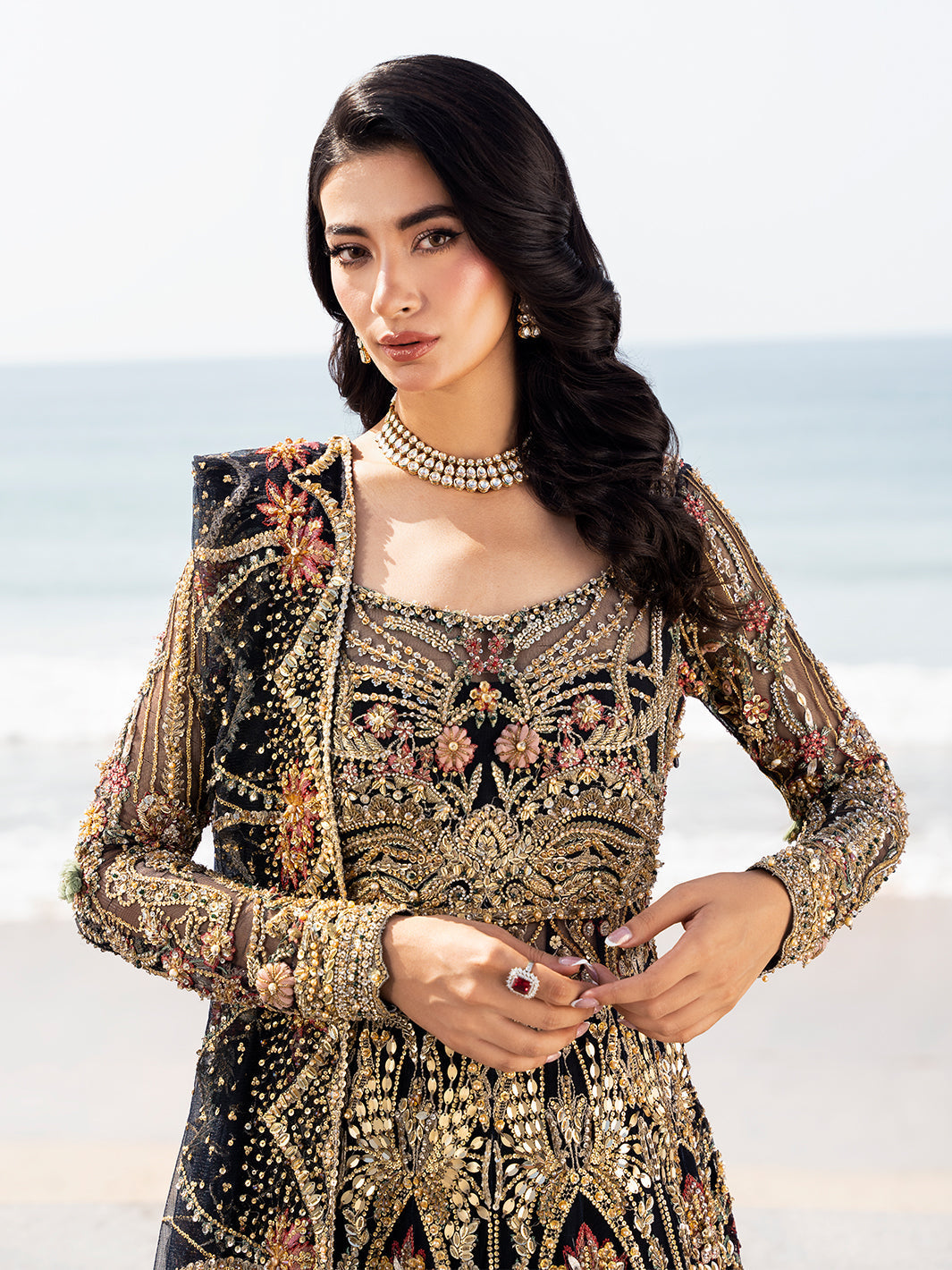 Epoque | Reverie Eternelle | Cendre by Maria Faisal - Registered Vendor of : Epoque - type : Wedding Dress - 100% original wedding dresses