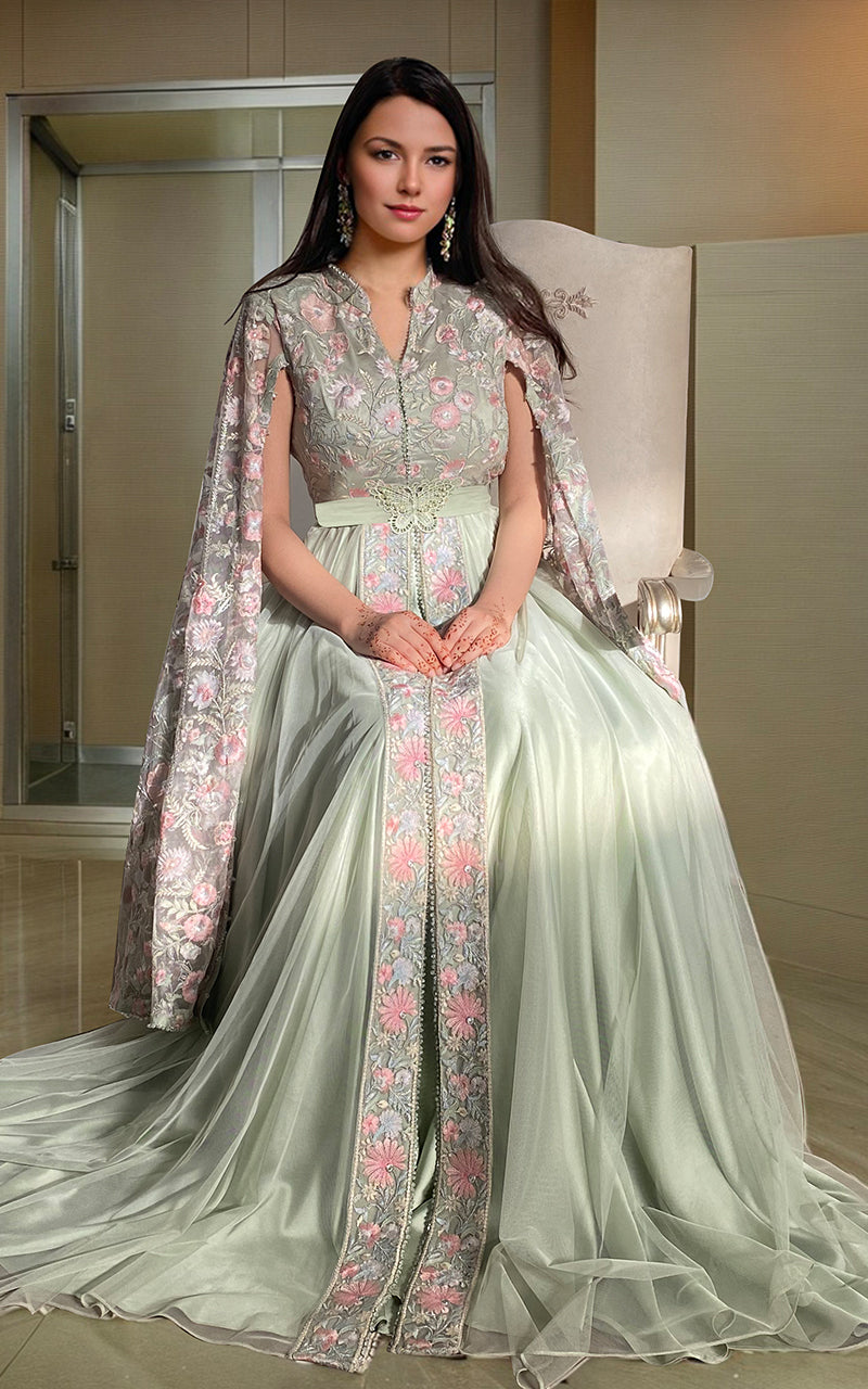 Threads and Motifs | Formal Dresses 25 | Organza Embroidered Maxi