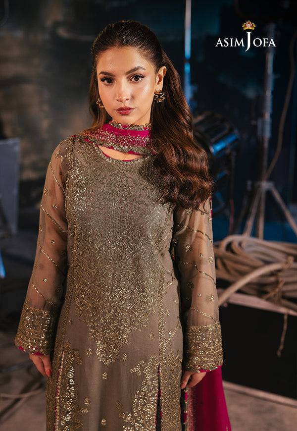 Asim Jofa | Festive Collection 25 | AJLF-06 by Maria Faisal - Registered Vendor of : Asim Jofa - type : Ladies Clothes - 100% original wedding dresses
