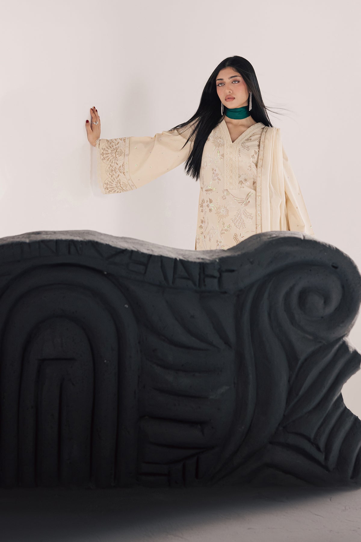 Vanya | Celine Formals |CN-17 - Formal Dress - available at Maria Faisal in UK and USA.