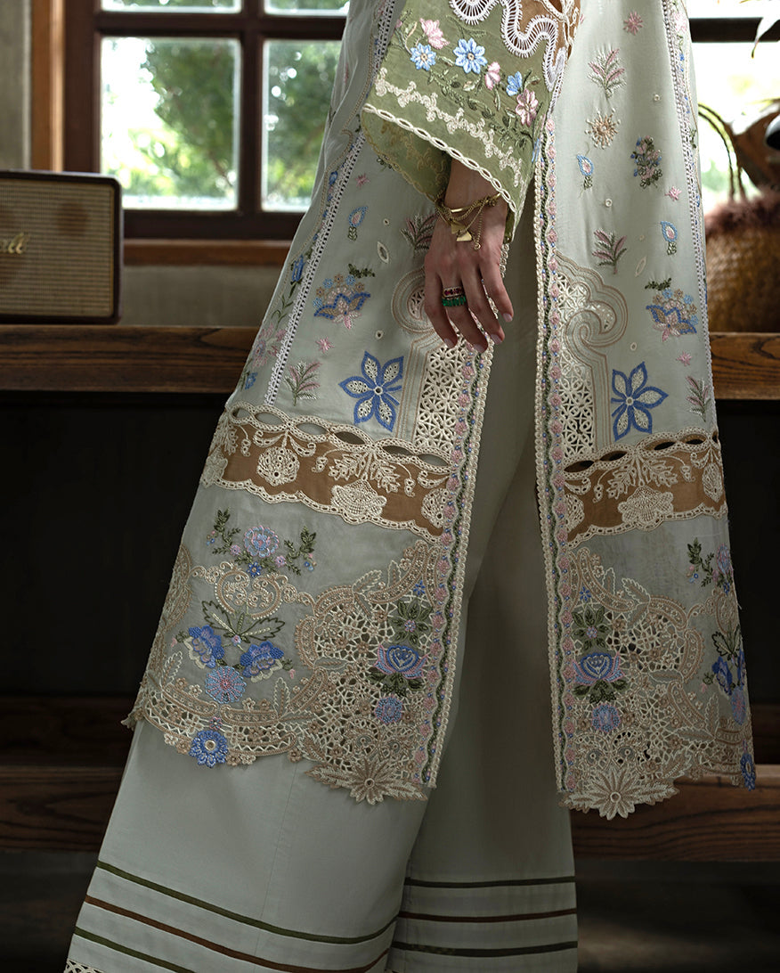 Esmel | Mon Tresor Luxe Lawn 26 | Perla - Luxury Dress - available at Maria Faisal in UK and USA.