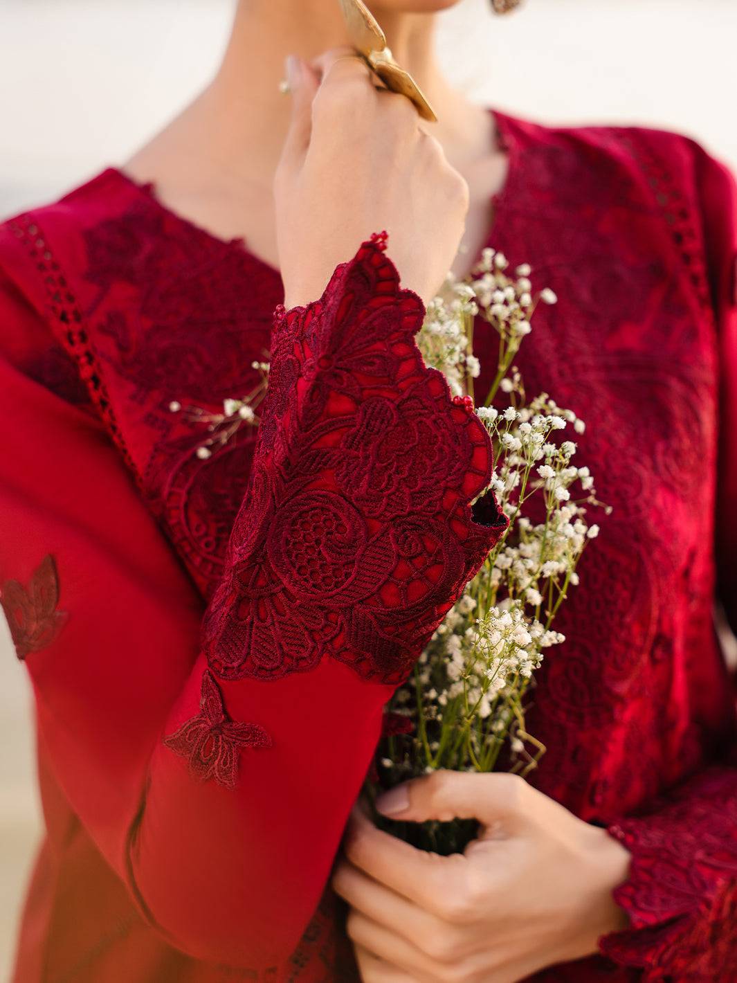 Faiza Faisal | Marine Luxury Lawn 25 | TARA by Maria Faisal - Registered Vendor of : Faiza Faisal - type : Ladies Clothes - 100% original wedding dresses