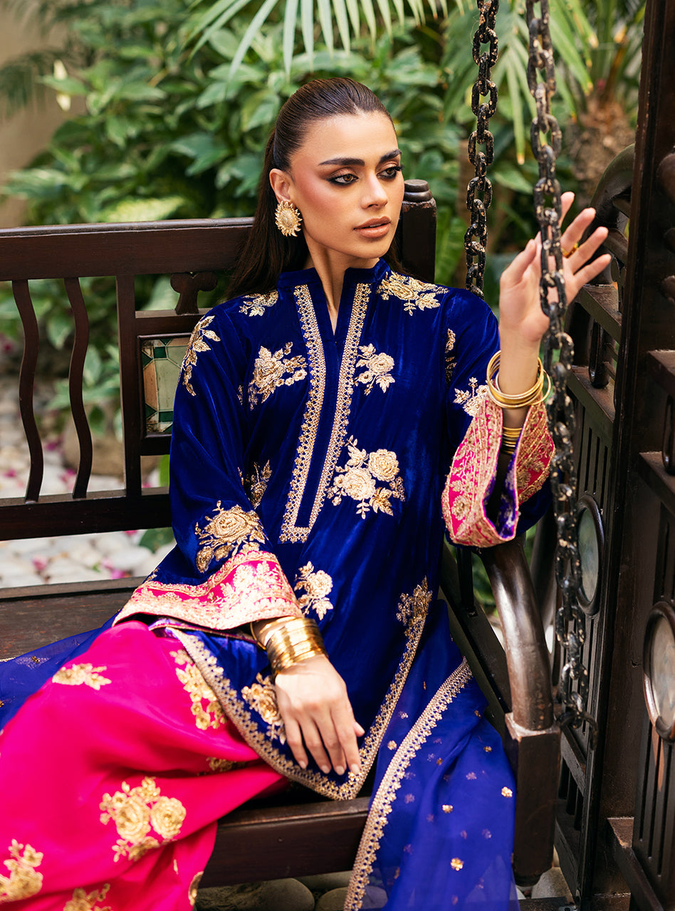 Zainab Chottani | Velvet 25 | Jia - Formal Dress - available at Maria Faisal in UK and USA.
