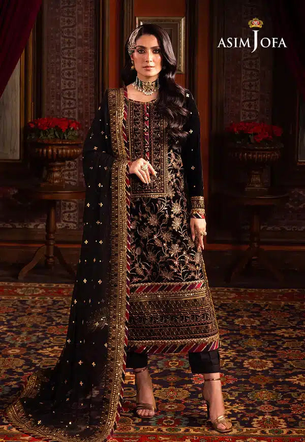 Asim Jofa | Makhmal Wedding Velvet 23 | AJMM-08