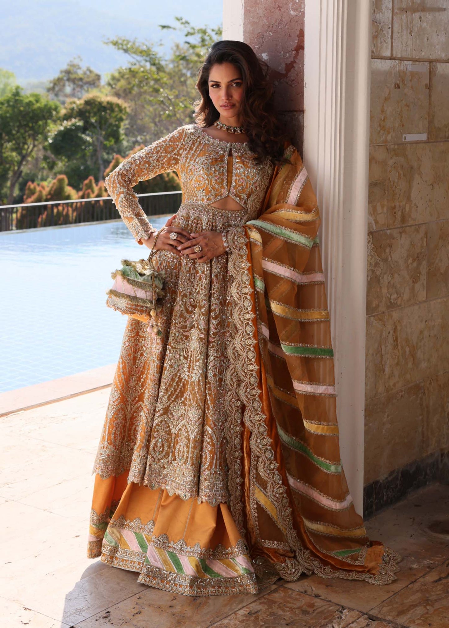 Kanwal Malik | Mirha Luxury Pret 26 | Merna - Formal Dress - available at Maria Faisal in UK and USA.