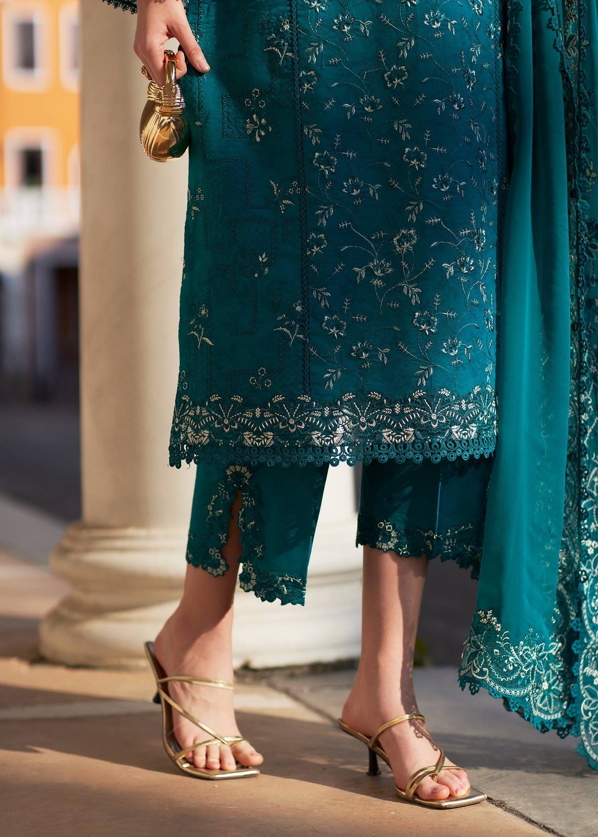 Kanwal Malik | Elsa Summer Pret 26 | Mishya - Luxury Dress - available at Maria Faisal in UK and USA.
