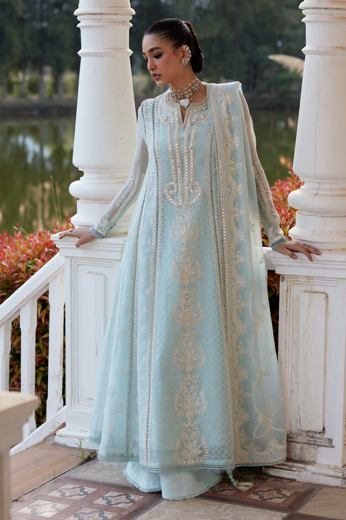 Saad Bin Shahzad | Summer Pret'26 | SAHER - Festive Dress - available at Maria Faisal in UK and USA.