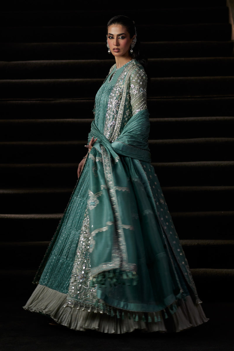 Saad Bin Shahzad | El Veneto Luxury Formals | OLYRA - Formal Dress - available at Maria Faisal in UK and USA.
