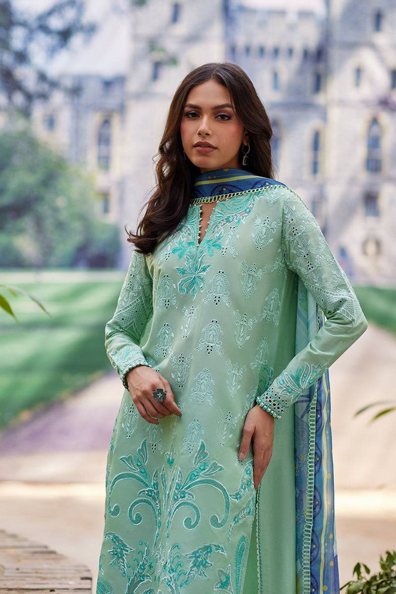 Mina Hassan | Chikankari Lawn 25 | Lina by Maria Faisal - Registered Vendor of : Mina Hassan - type : Ladies Clothes - 100% original wedding dresses