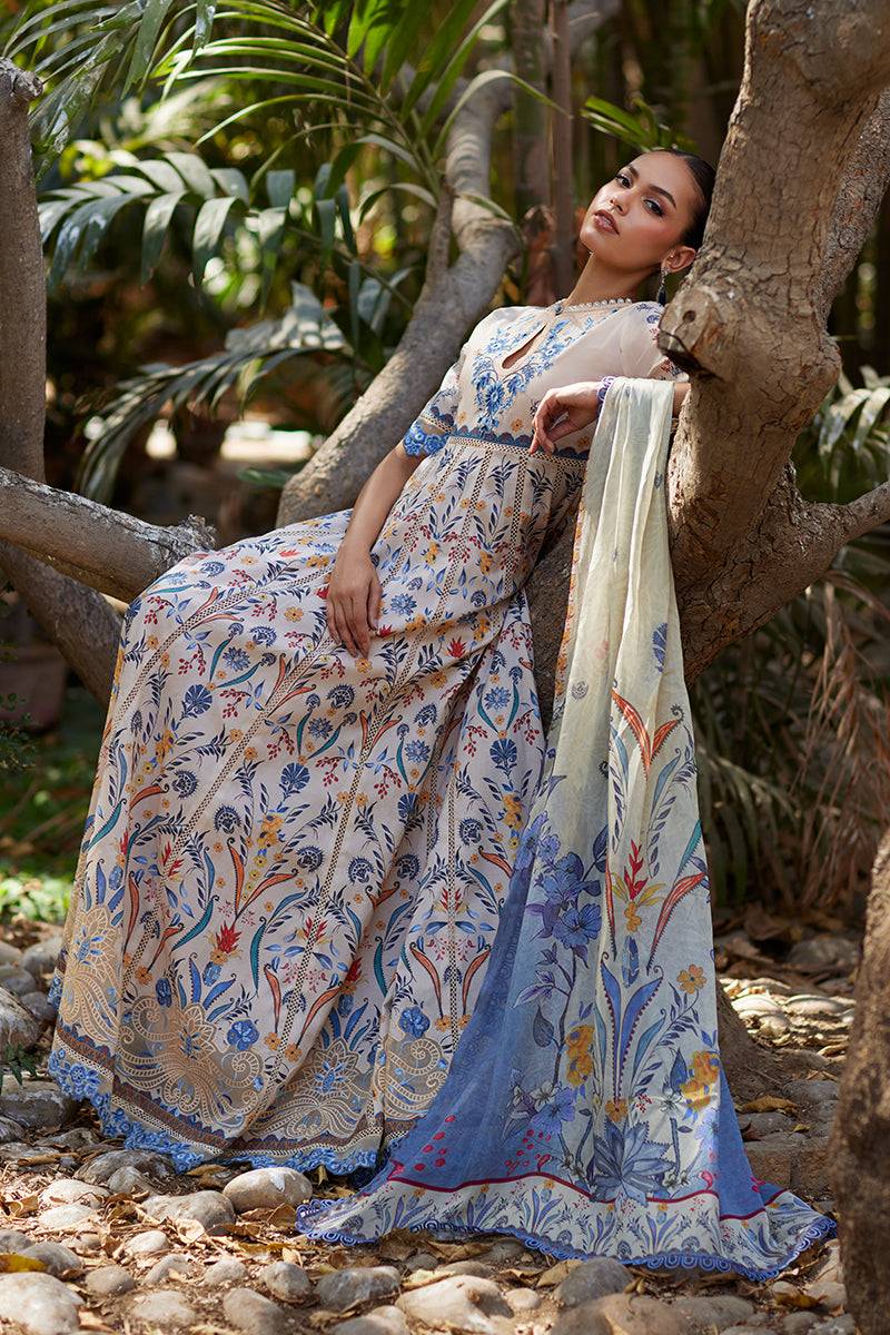 Mina Hassan | Chikankari Lawn 25 | Taara by Maria Faisal - Registered Vendor of : Mina Hassan - type : Ladies Clothes - 100% original wedding dresses