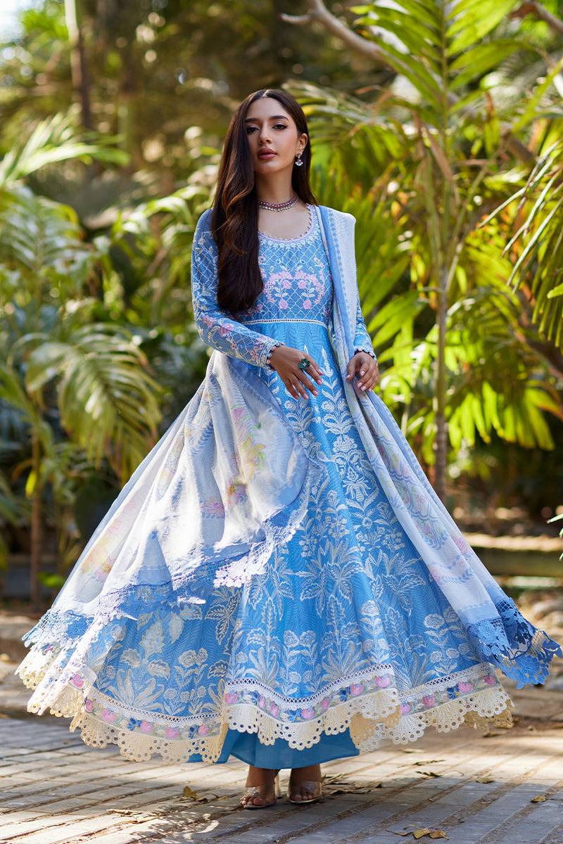 Mina Hassan | Chikankari Lawn 25 | Baano by Maria Faisal - Registered Vendor of : Mina Hassan - type : Ladies Clothes - 100% original wedding dresses