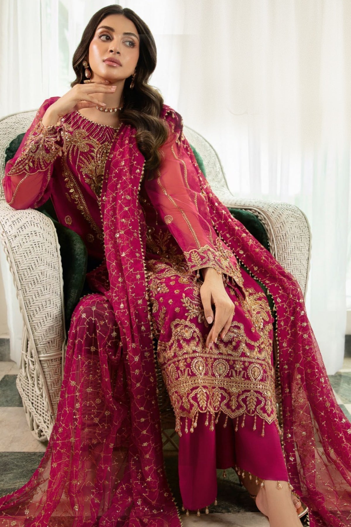 Raeesa Premium | Dehleez Formals | Dl 1031 - Ladies Clothes - Maria Faisal