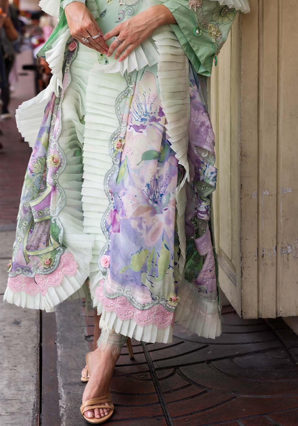 Zarqash | Luxury Lawn 25 | ZQLU 005 ELLIS by Maria Faisal - Registered Vendor of : Zarqash - type : Ladies Clothes - 100% original wedding dresses