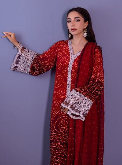 Zainab Chottani | Eid Festive Vol 1 | BANO - Designer Dress with Intricate embroidery and embellishments. Shop elegent wedding dress at Maria Faisal.