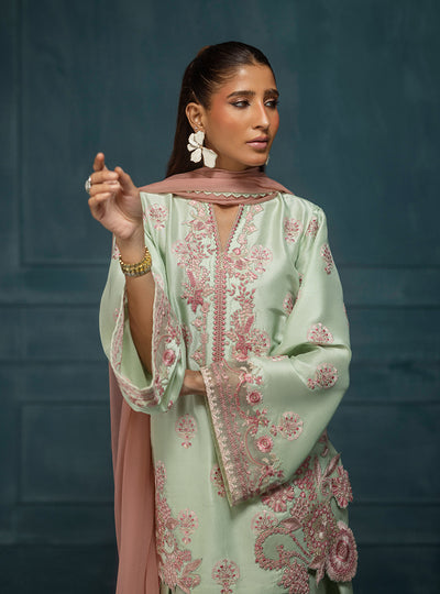 Zainab Chottani | Luxe Edit 25 | Ayzal - Formal Dress - available at Maria Faisal in UK and USA.