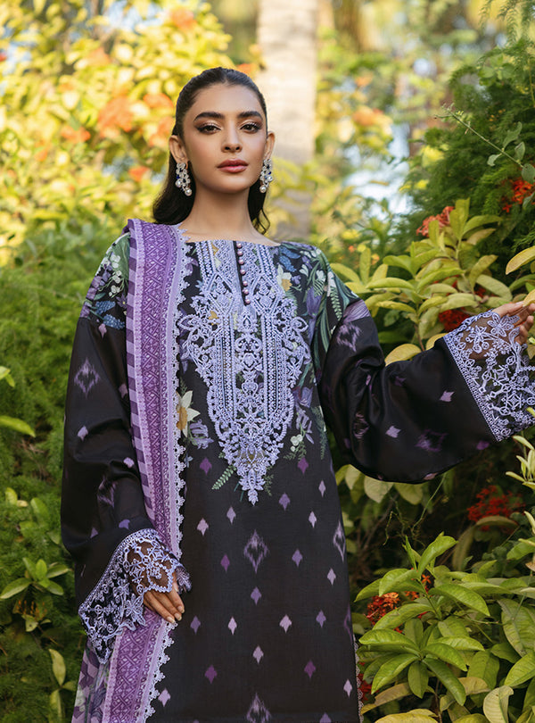 Zainab Chottani | Tahra Lawn 24 | RYMA - D 1A - Designer Dress with Intricate embroidery and embellishments. Shop elegent wedding dress at Maria Faisal.