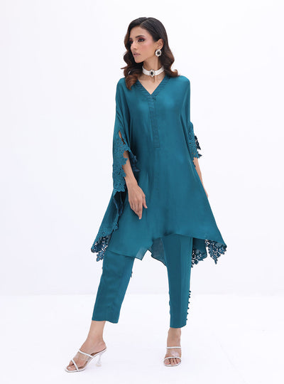 Zainab Chottani | The Kaftan Edit | Divine Haze - Formal Dress - available at Maria Faisal in UK and USA.