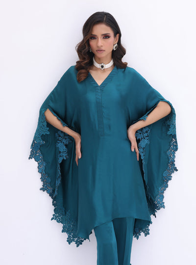 Zainab Chottani | The Kaftan Edit | Divine Haze - Formal Dress - available at Maria Faisal in UK and USA.