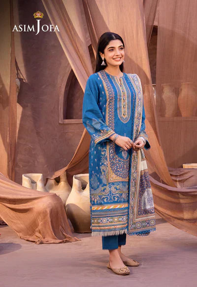 Asim Jofa | Prints Essentials | AJUB-16 - Pakistani Dress - Maria Faisal