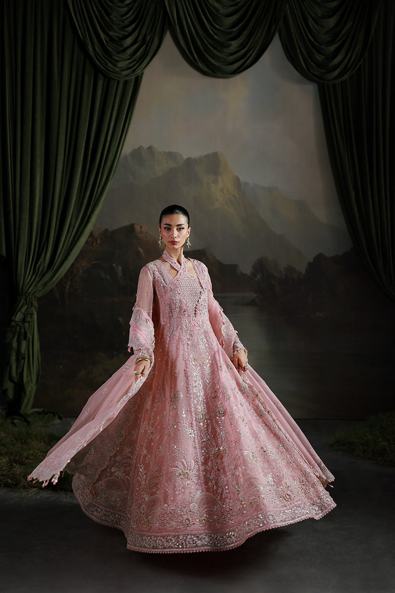 Qalamkar | Elirah Formals 25 | MF-03 BLUSH REVERIE - Ladies Clothes - Maria Faisal