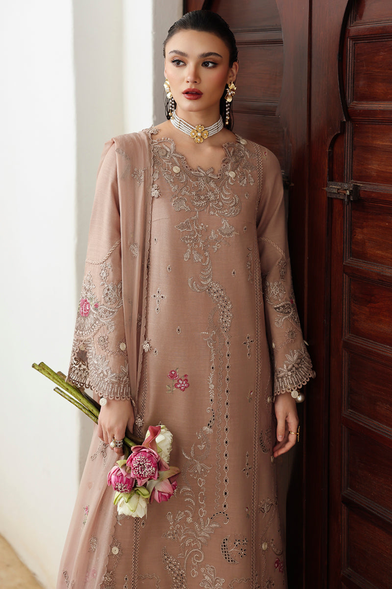 Qalamkar | Q Linen 25 | KL-14 DUSK - Ladies Clothes - Maria Faisal