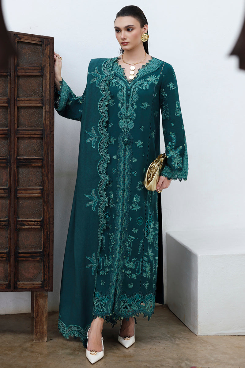 Qalamkar | Q Linen 25 | KL-11 MEADOW - Ladies Clothes - Maria Faisal
