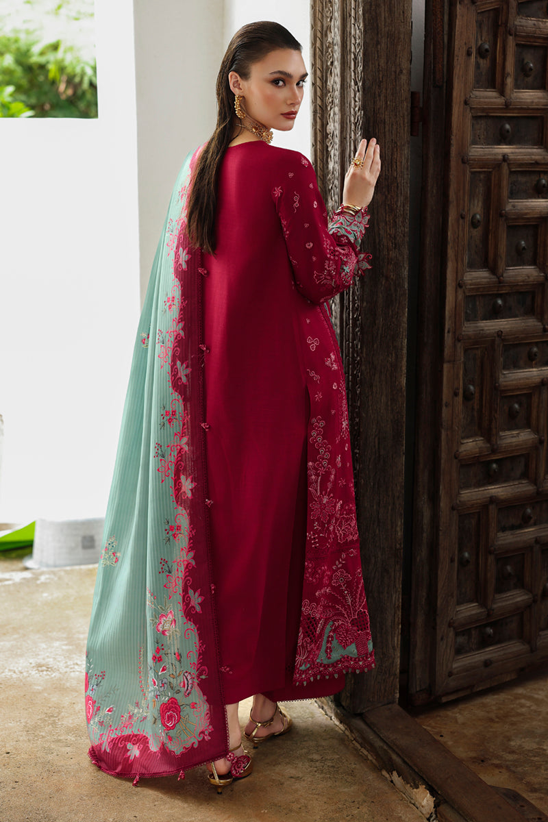 Qalamkar | Q Linen 25 | KL-12 ROOHI - Ladies Clothes - Maria Faisal