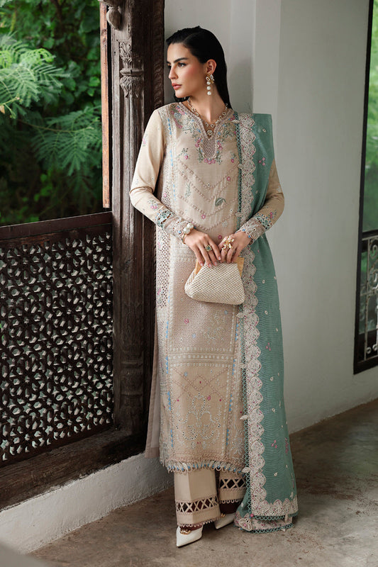 Qalamkar | Q Linen 25 | KL-07 WHISPER - Ladies Clothes - Maria Faisal