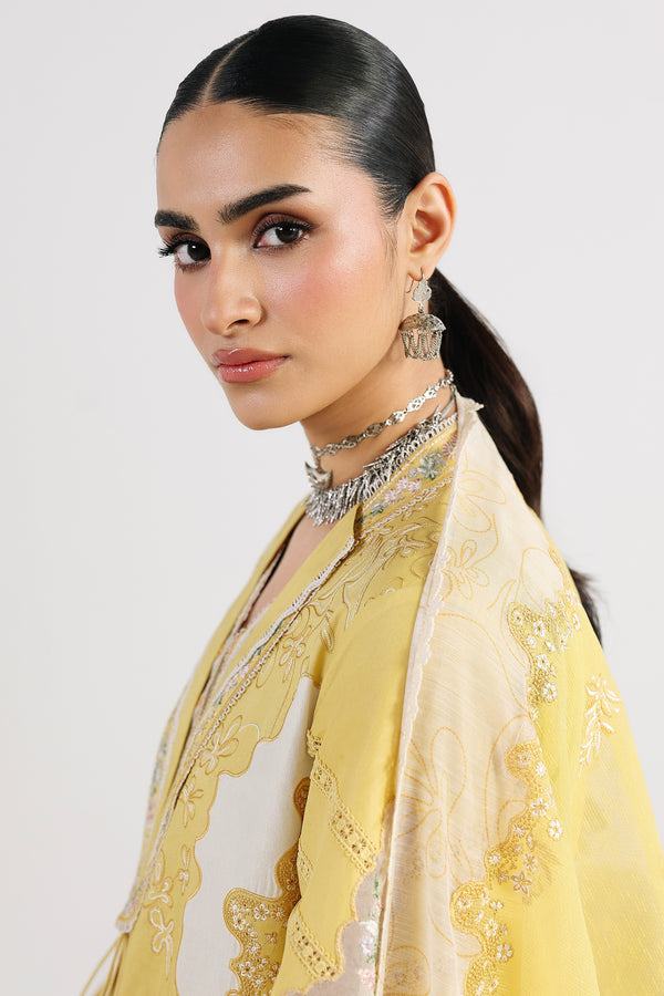Qalamkar | Festive Lawn 26 | QFL-05 ZARIA - Luxury Dress - available at Maria Faisal in UK and USA.