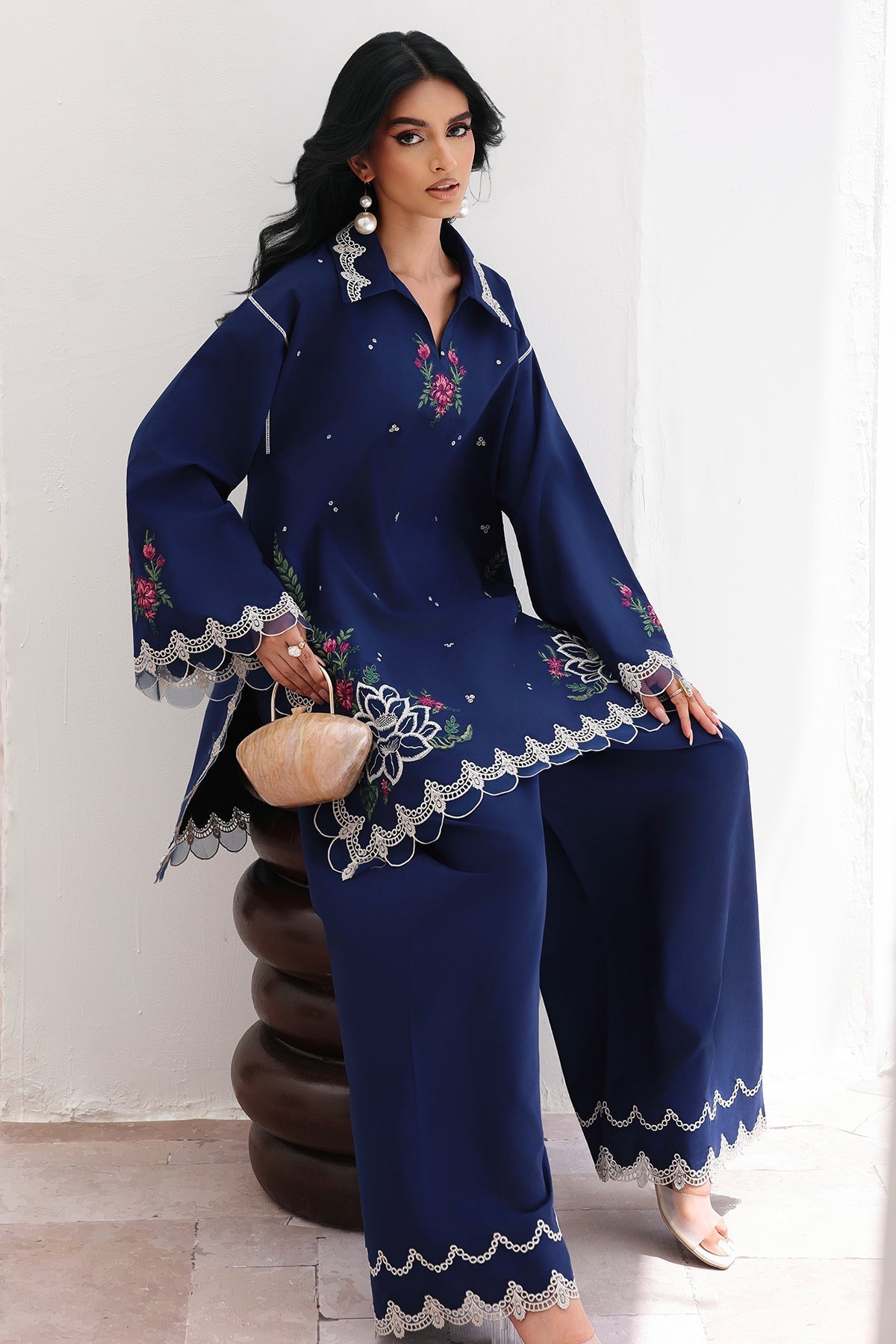 Charizma | Festive Edit | CNP-6-254 - Luxury Dress - available at Maria Faisal in UK and USA.