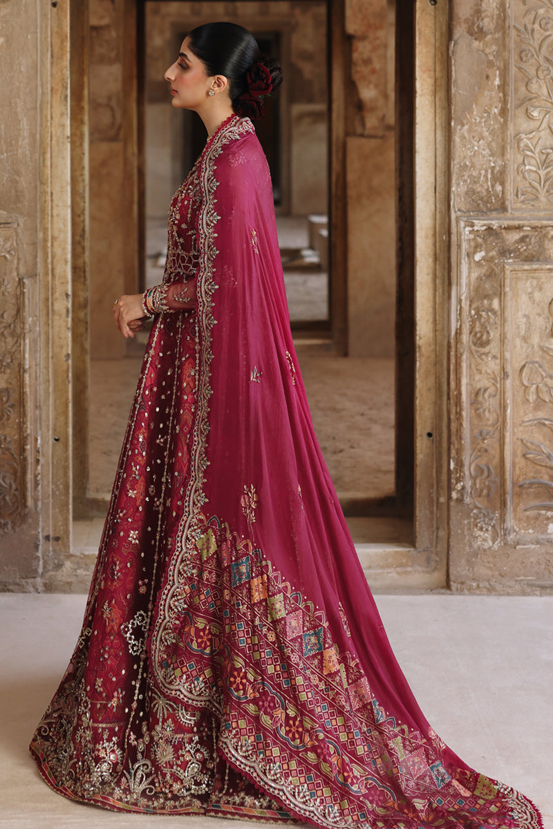 Qalamkar | Shadmaani Formals 25 | RH-01 JAHAN - Wedding Dress - available at Maria Faisal in UK and USA.