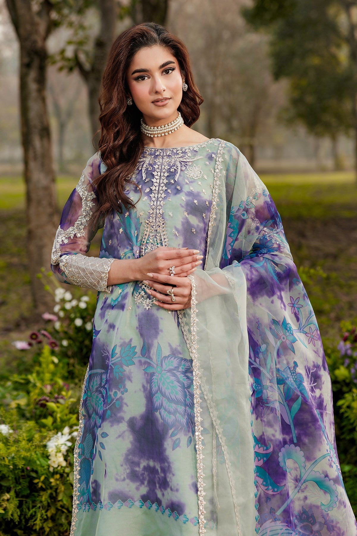 Charizma | Festive Pret | CMA-6-176 - Dress - available at Maria Faisal in UK and USA.