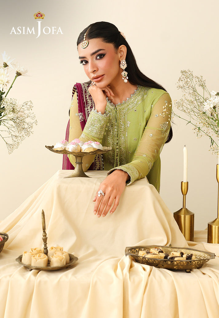 Asim Jofa | Luxury Formals 26 | AJULIH-10 - Formal Dress - available at Maria Faisal in UK and USA.