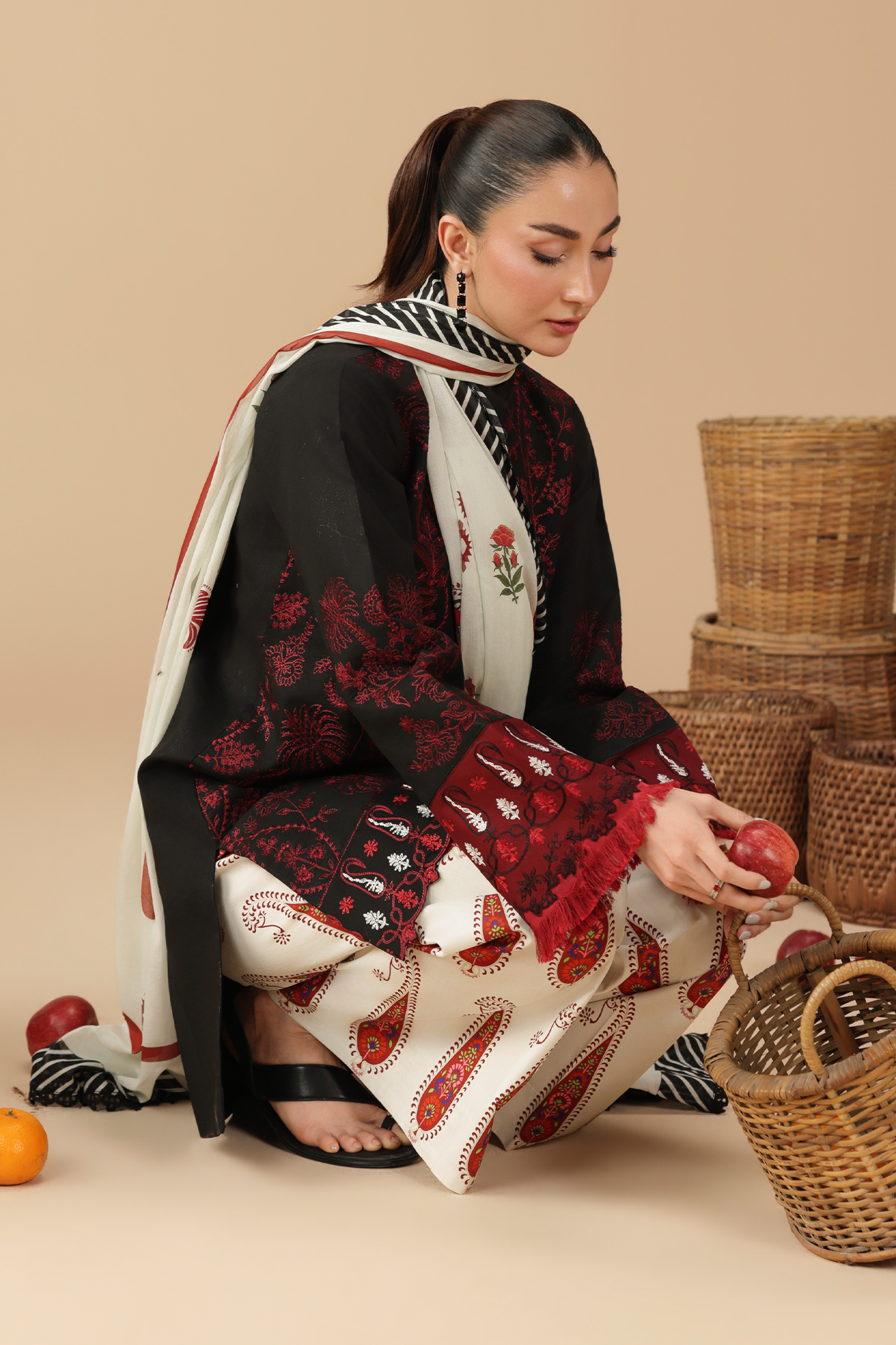 Rajbari | Jahaan Lawn | JAHAAN | 02 - Luxury Dress - available at Maria Faisal in UK and USA.