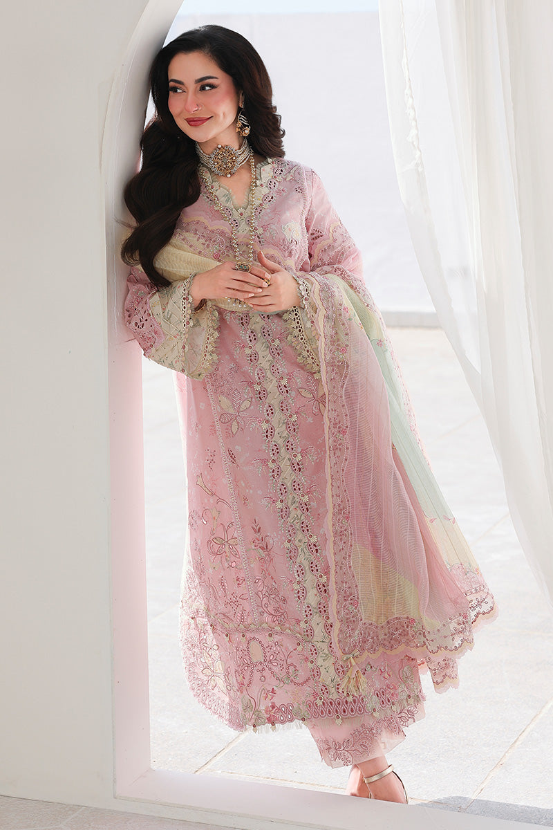 Qalamkar | Sahil Luxury Lawn 26 | SA-09 HANIYA - Luxury Dress - available at Maria Faisal in UK and USA.