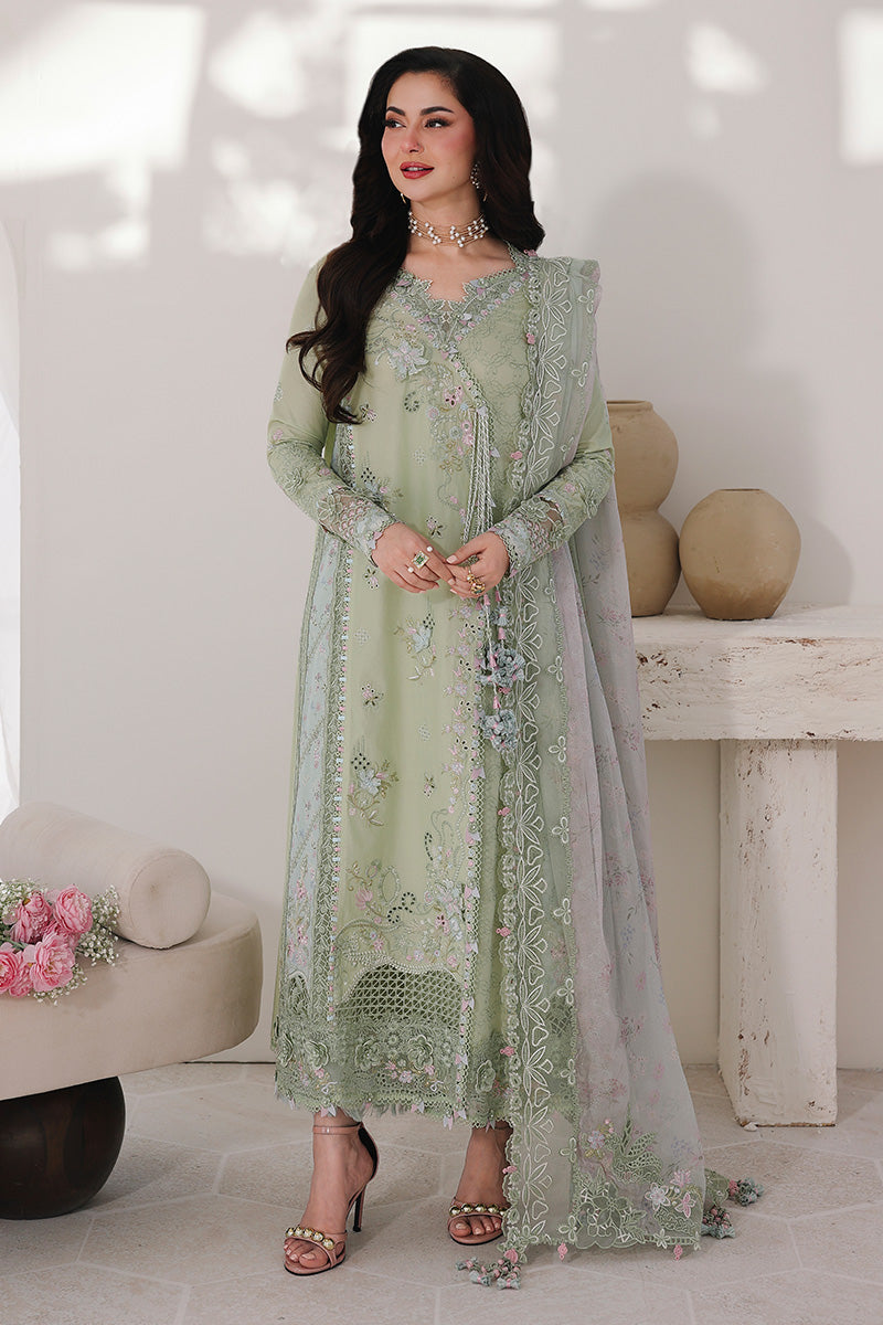 Qalamkar | Sahil Luxury Lawn 26 | SA-12 JIYA - Luxury Dress - available at Maria Faisal in UK and USA.
