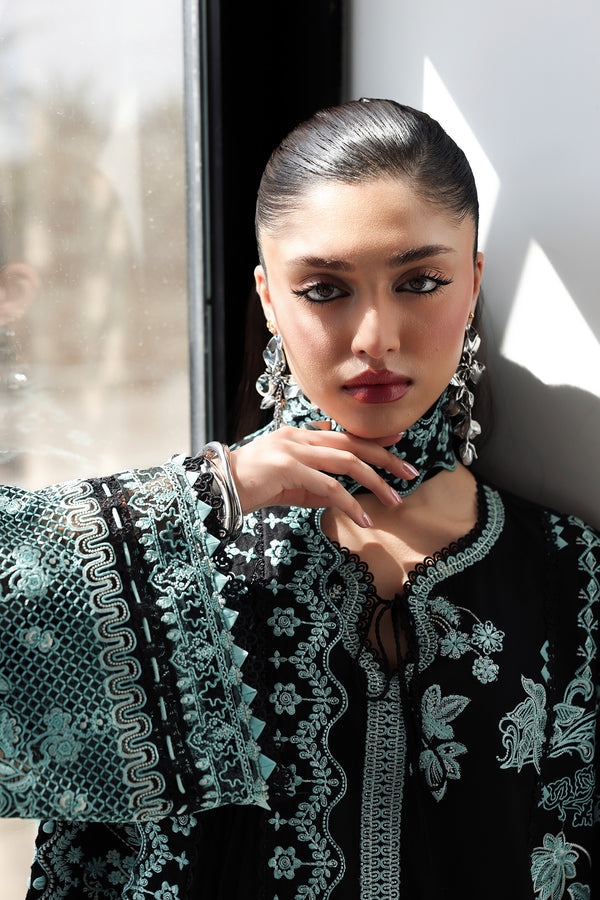Qalamkar | Q Line Lawn 26 | QKL-06 SANA - Luxury Dress - available at Maria Faisal in UK and USA.