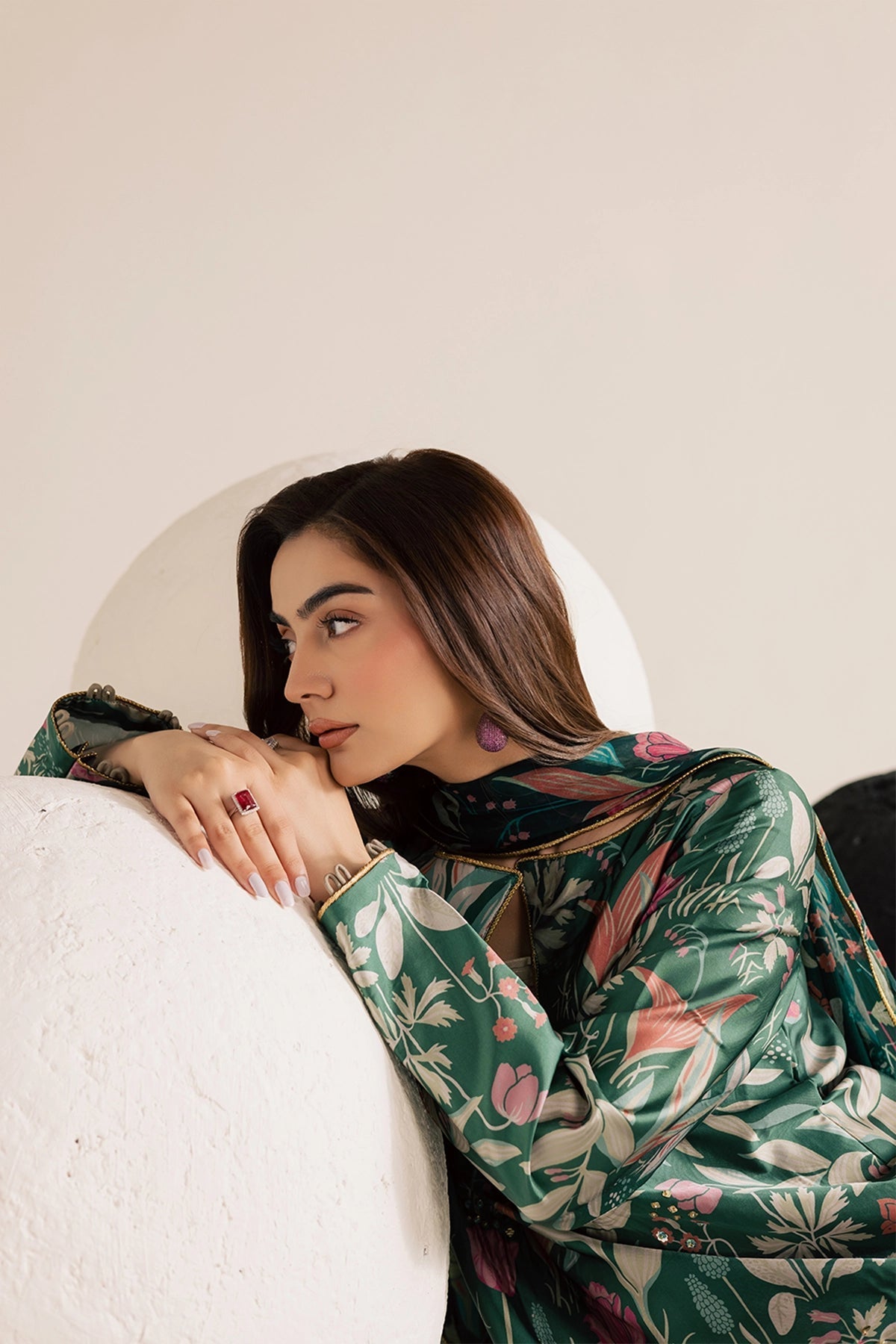 Vanya | Solana Luxe Pret | FF-85 - Luxury Dress - available at Maria Faisal in UK and USA.