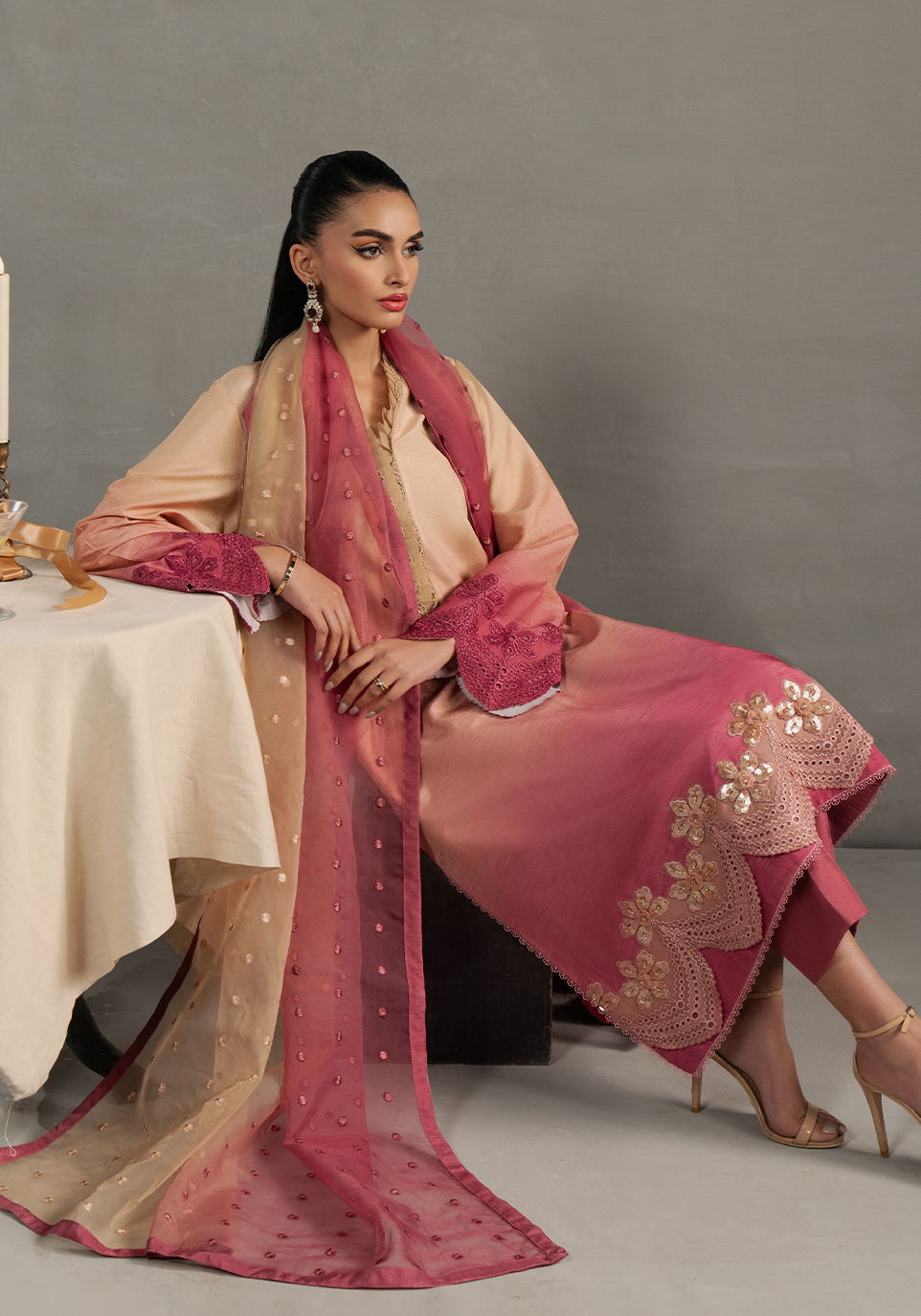 Zarqash | Silk Edit | ZQS 002 Rosèa - Ladies Clothes