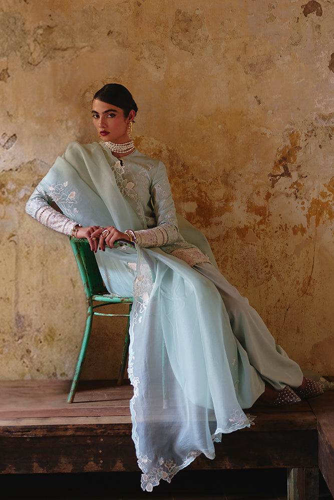 Suffuse | Silk Pret Summer 26 | OUREA - Formal Dress - available at Maria Faisal in UK and USA.