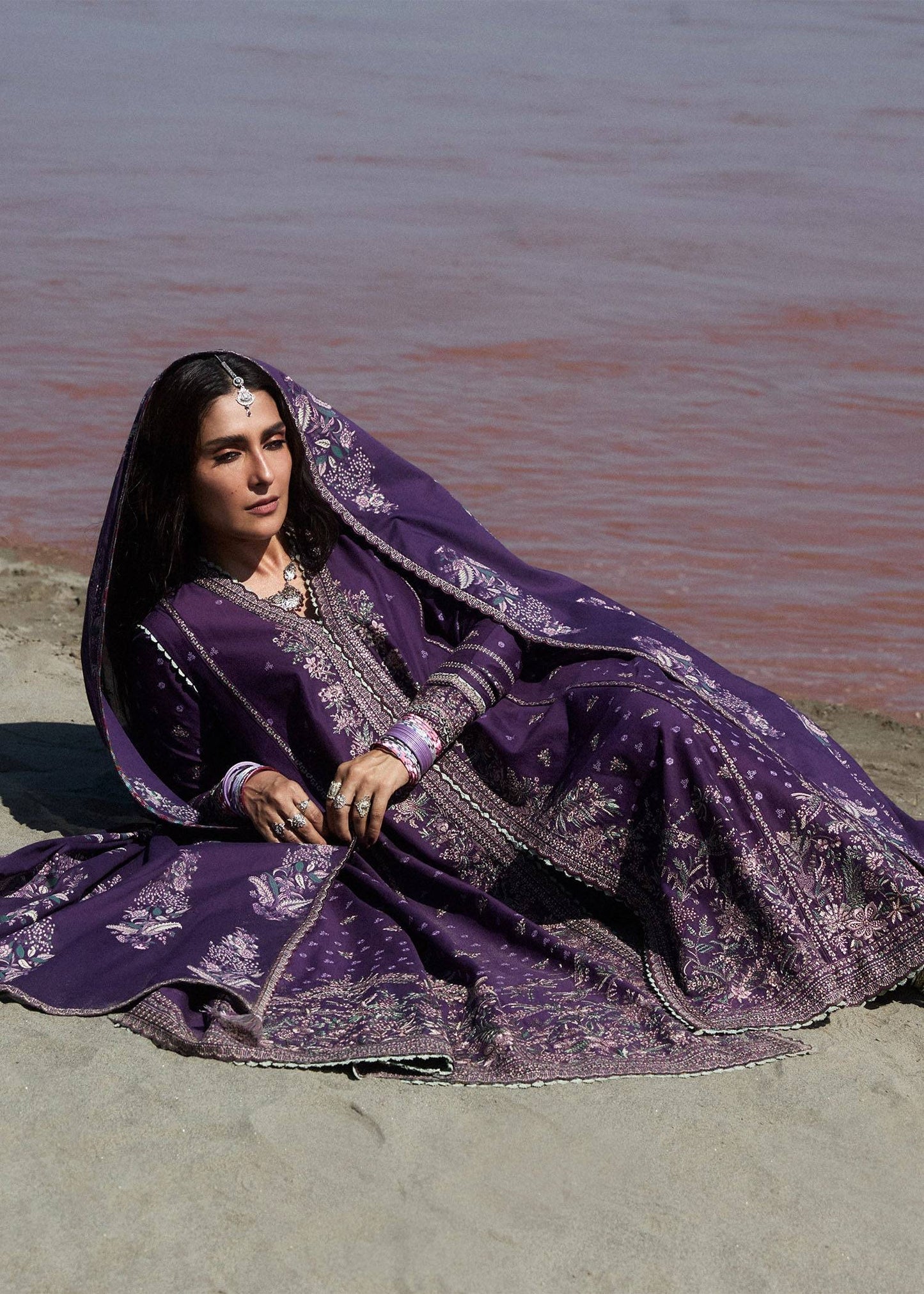 Hussain Rehar | Surkh Eid Pret’25 | Gulistaan by Maria Faisal - Registered Vendor of : Hussain Rehar - type : Ladies Clothes - 100% original wedding dresses